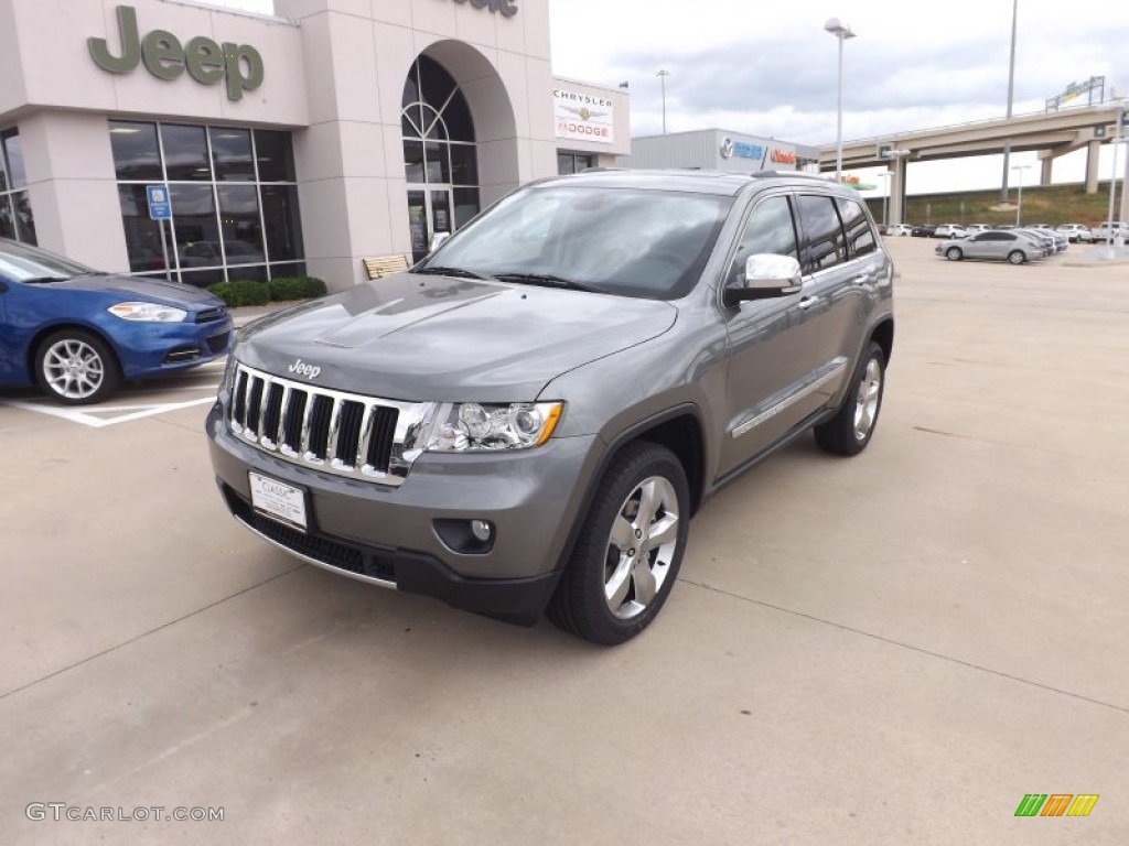 2013 Grand Cherokee Limited - Mineral Gray Metallic / Black/Light Frost Beige photo #1