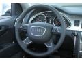 Limestone Gray Steering Wheel Photo for 2013 Audi Q7 #70146227