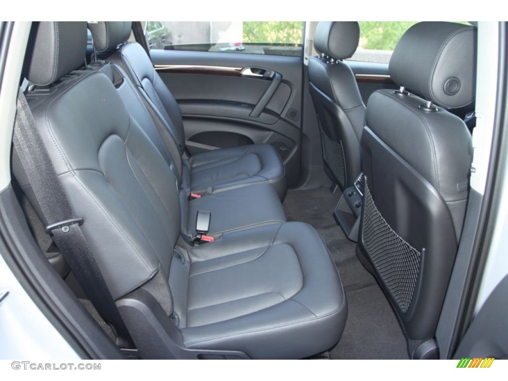 Limestone Gray Interior 2013 Audi Q7 3.0 TFSI quattro Photo #70146314