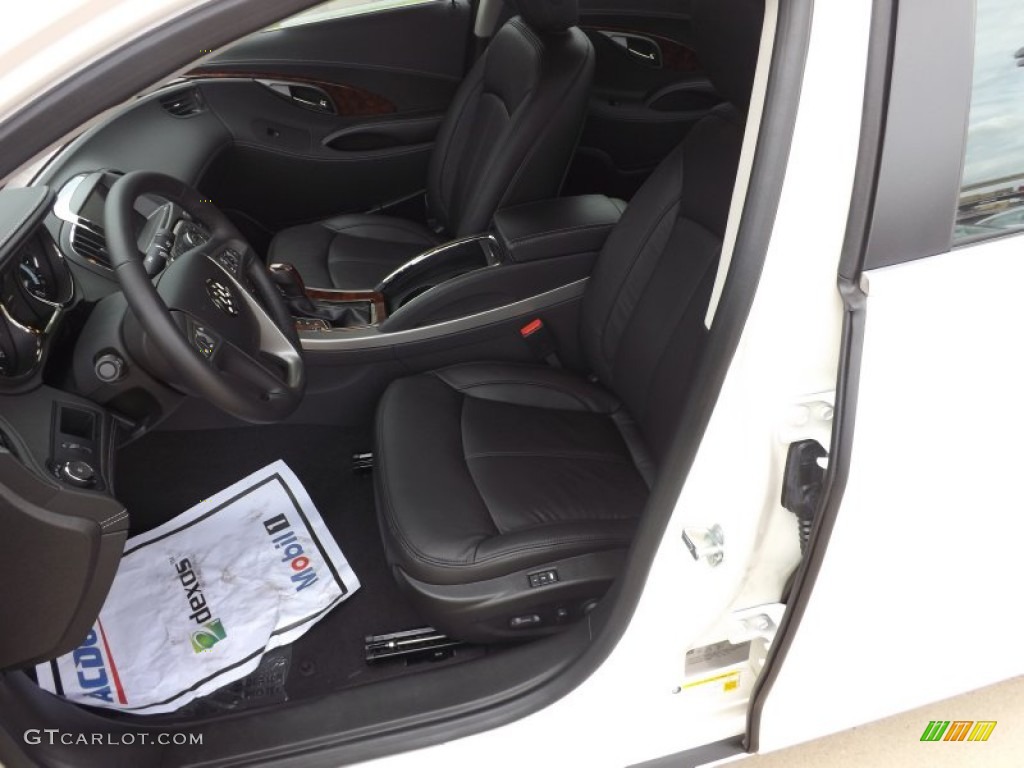 Ebony Interior 2013 Buick LaCrosse FWD Photo #70146998