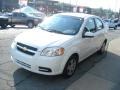 2010 Summit White Chevrolet Aveo LT Sedan  photo #4