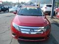 2010 Sangria Red Metallic Ford Fusion SEL  photo #3