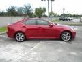 2009 Matador Red Mica Lexus IS 250  photo #2