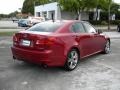 2009 Matador Red Mica Lexus IS 250  photo #3