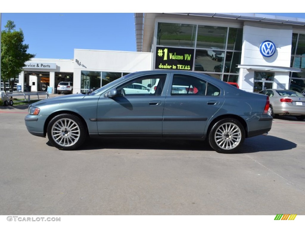 2002 S60 T5 - Platinum Green Metallic / Graphite photo #2