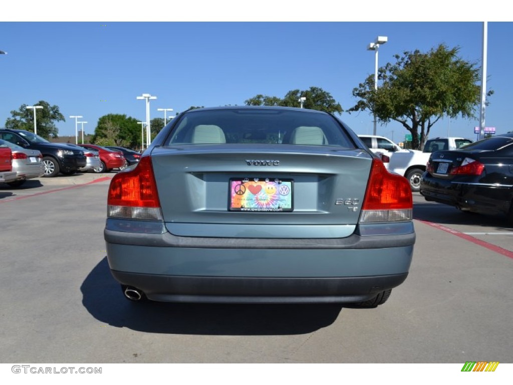 2002 S60 T5 - Platinum Green Metallic / Graphite photo #4