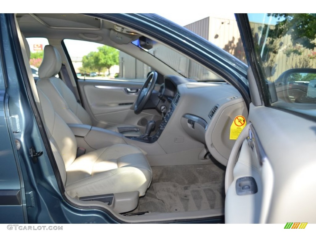 2002 S60 T5 - Platinum Green Metallic / Graphite photo #10