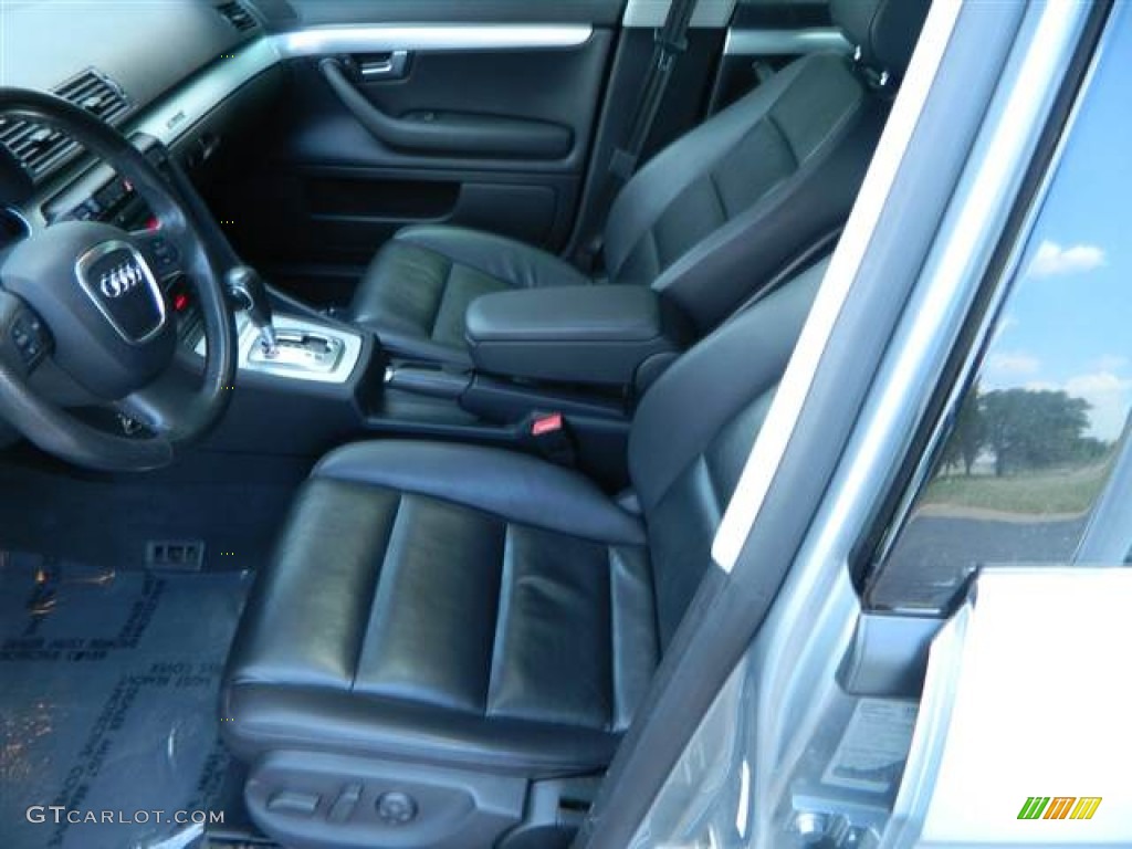 Ebony Interior 2006 Audi A4 2.0T quattro Avant Photo #70148504