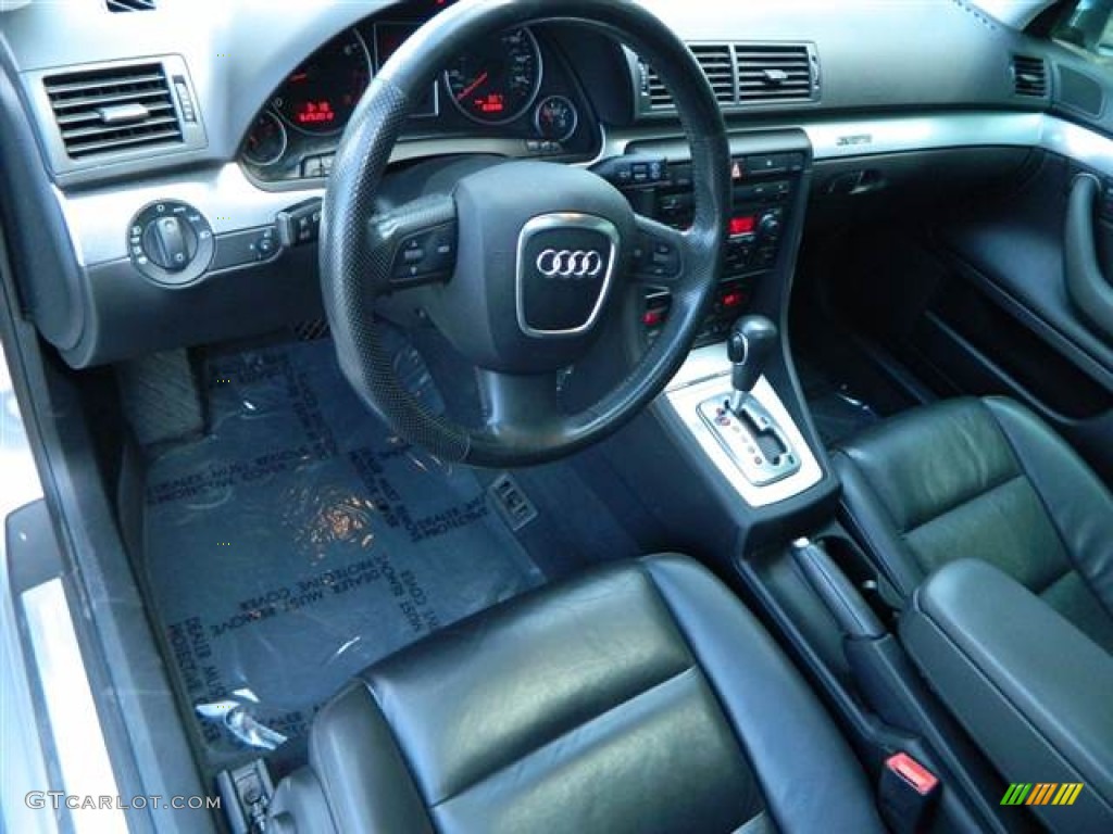 Ebony Interior 2006 Audi A4 2.0T quattro Avant Photo #70148513