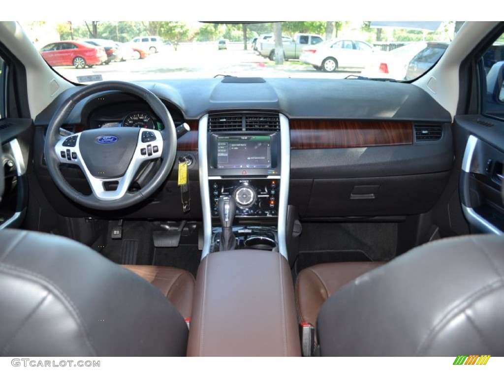 2011 Ford Edge Limited Sienna Dashboard Photo #70148525