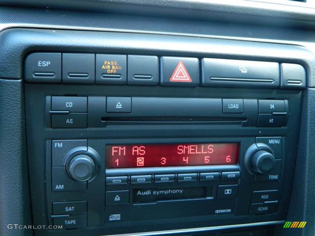 2006 Audi A4 2.0T quattro Avant Audio System Photo #70148597
