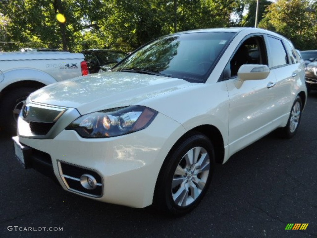 2010 RDX SH-AWD - White Diamond Pearl / Ebony photo #1