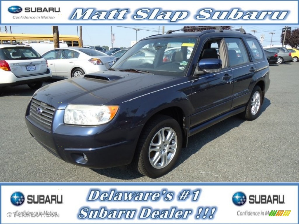 2006 Forester 2.5 XT Limited - Regal Blue Pearl / Anthracite Black photo #1