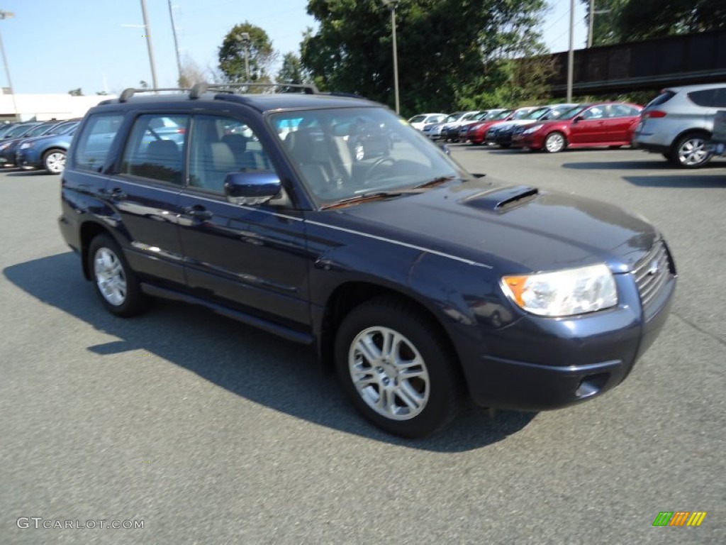 2006 Forester 2.5 XT Limited - Regal Blue Pearl / Anthracite Black photo #3