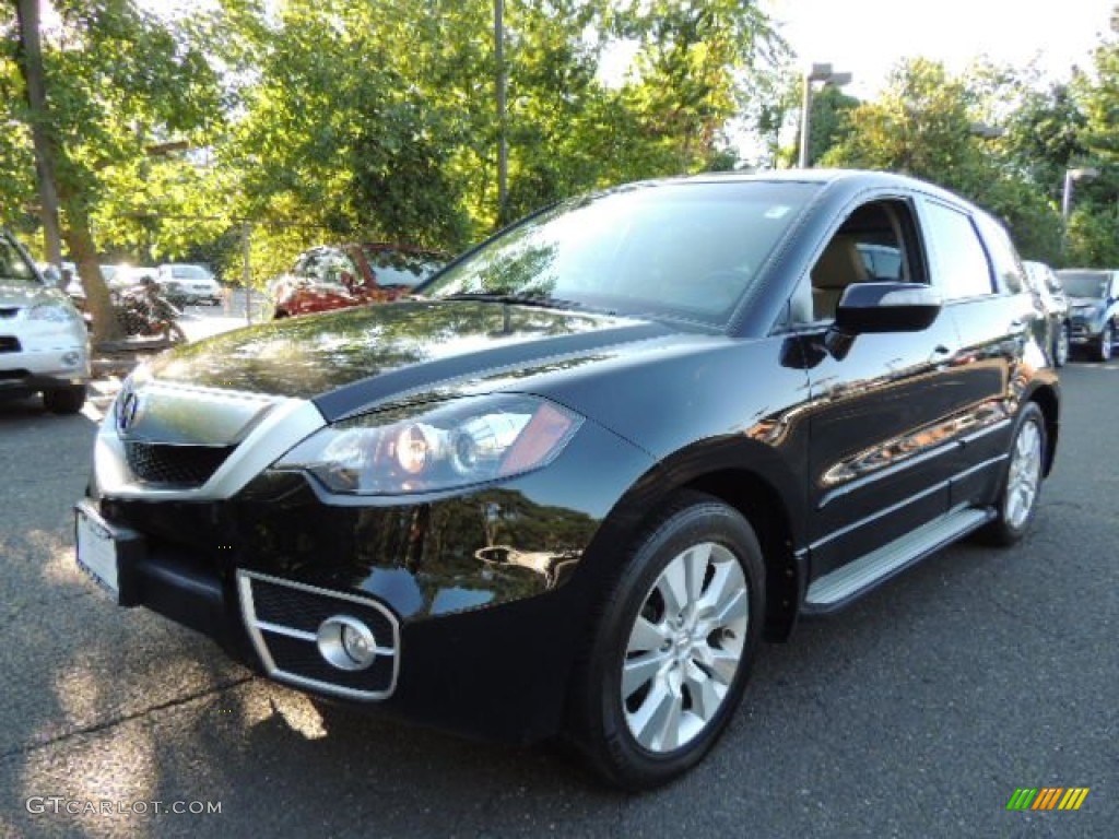 2010 RDX SH-AWD Technology - Crystal Black Pearl / Taupe photo #1