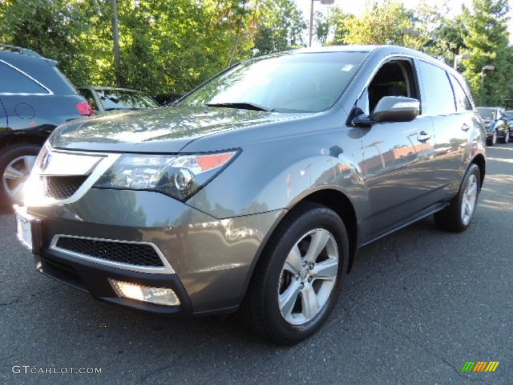 2010 MDX  - Polished Metal Metallic / Ebony photo #1