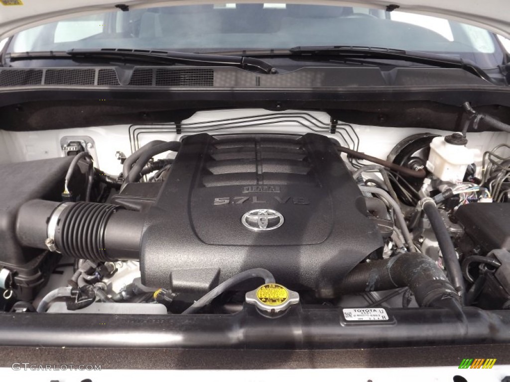 2012 Toyota Tundra T-Force 2.0 Limited Edition CrewMax 4x4 5.7 Liter Flex-Fuel DOHC 32-Valve Dual VVT-i V8 Engine Photo #70149905