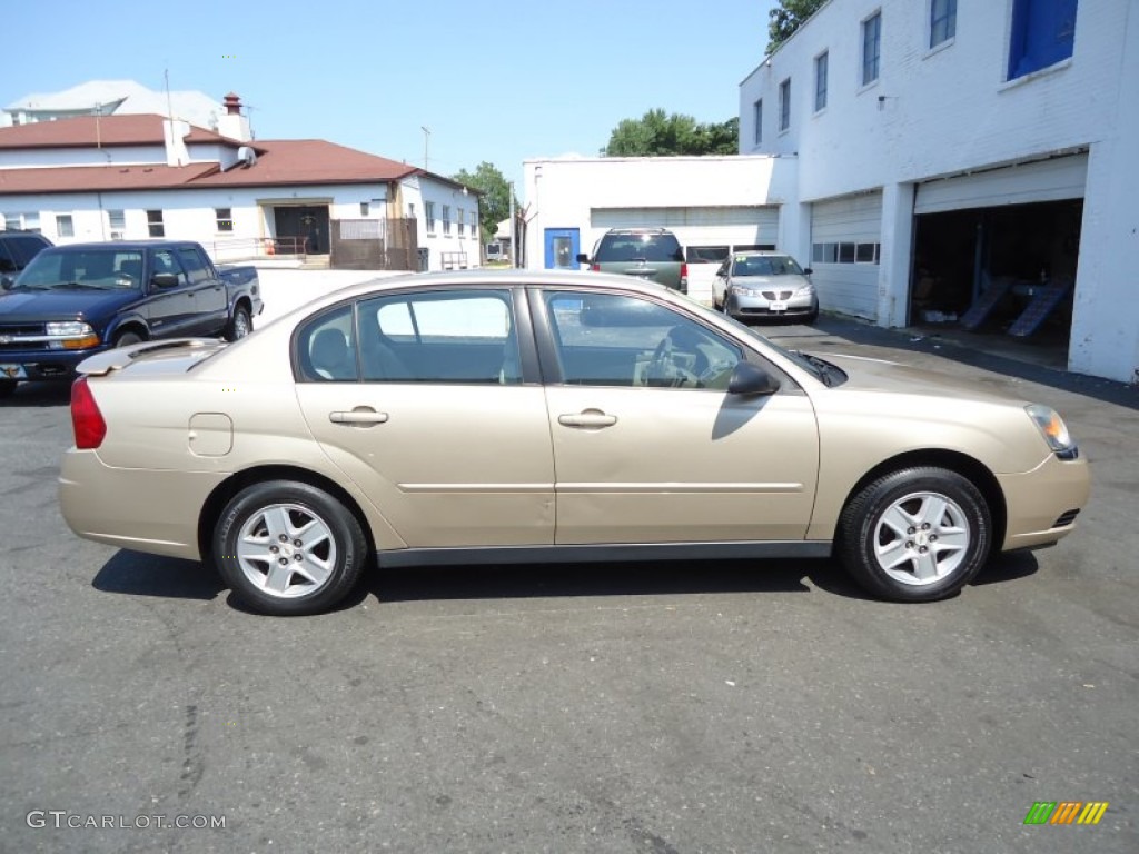 2005 Malibu LS V6 Sedan - Light Driftwood Metallic / Neutral Beige photo #4