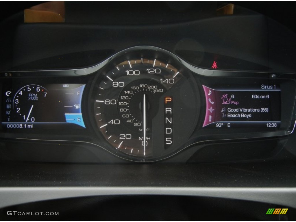 2013 Lincoln MKX FWD Gauges Photo #70150499