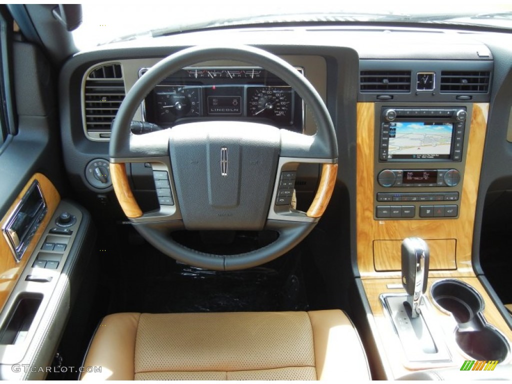 2012 Lincoln Navigator 4x2 Canyon/Black Dashboard Photo #70150738
