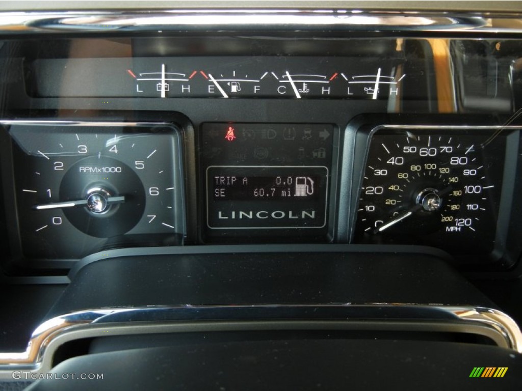 2012 Lincoln Navigator 4x2 Gauges Photo #70150747