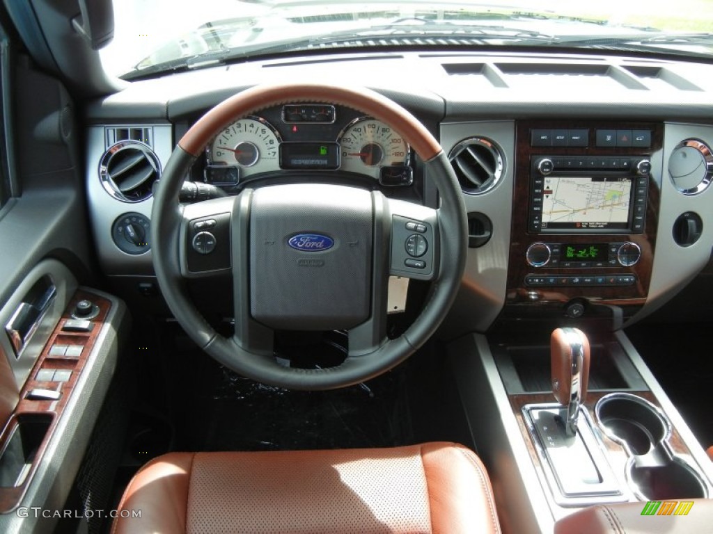 2012 Ford Expedition King Ranch Chaparral Dashboard Photo #70150862