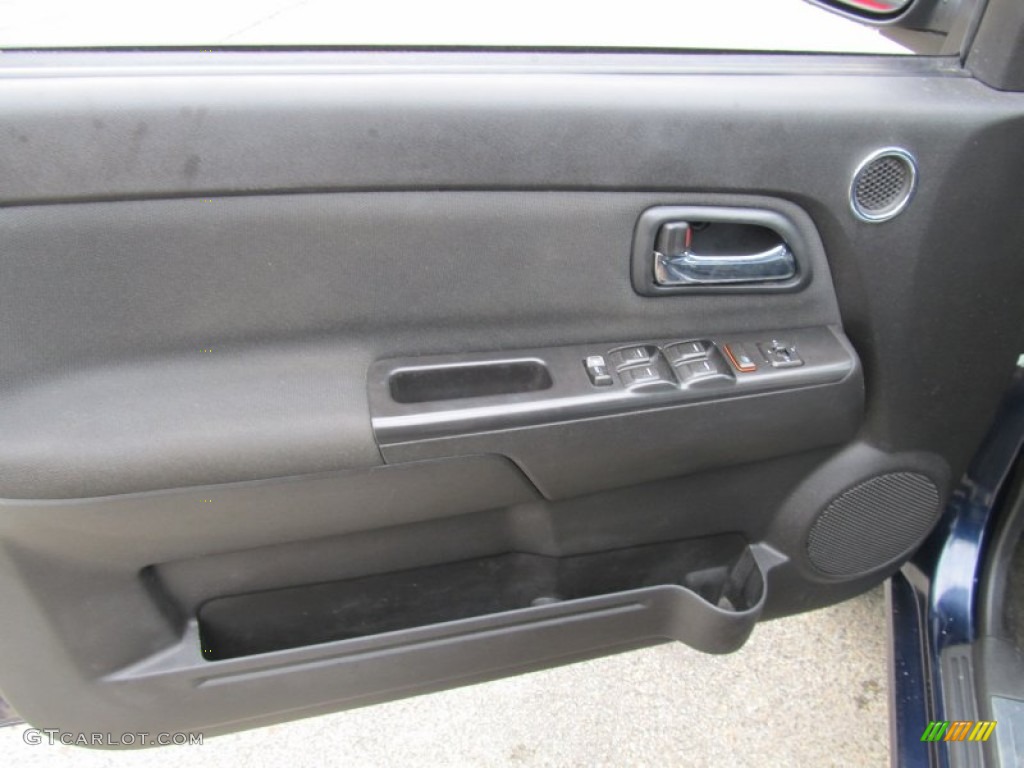 2008 Canyon SLE Crew Cab 4x4 - Midnight Blue Metallic / Ebony photo #7