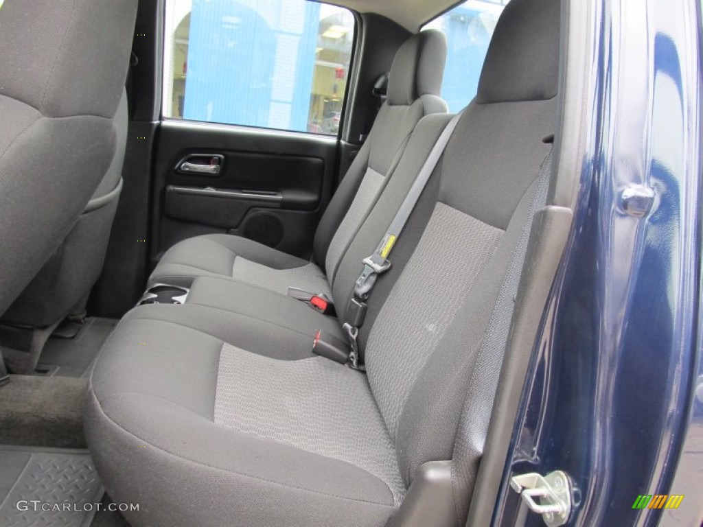 2008 Canyon SLE Crew Cab 4x4 - Midnight Blue Metallic / Ebony photo #8