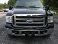 2005 Dark Green Satin Metallic Ford F250 Super Duty XLT Regular Cab 4x4  photo #20