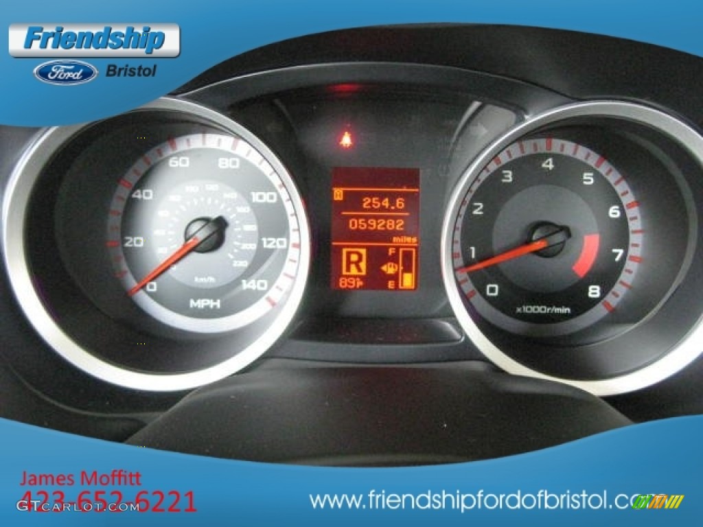 2008 Lancer GTS - Aqua Metallic / Black photo #28