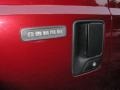2006 Dark Toreador Red Metallic Ford F350 Super Duty Lariat Crew Cab 4x4  photo #23