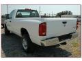 2007 Bright White Dodge Ram 2500 SLT Regular Cab 4x4  photo #5