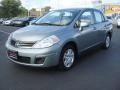 2011 Magnetic Gray Metallic Nissan Versa 1.8 S Sedan  photo #7