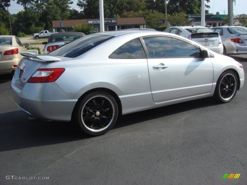 2006 Civic Si Coupe - Alabaster Silver Metallic / Black photo #3
