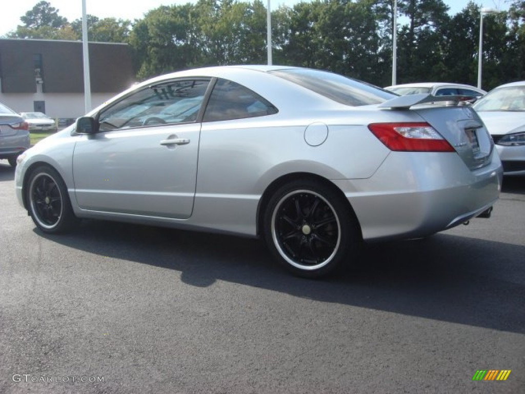 2006 Civic Si Coupe - Alabaster Silver Metallic / Black photo #5