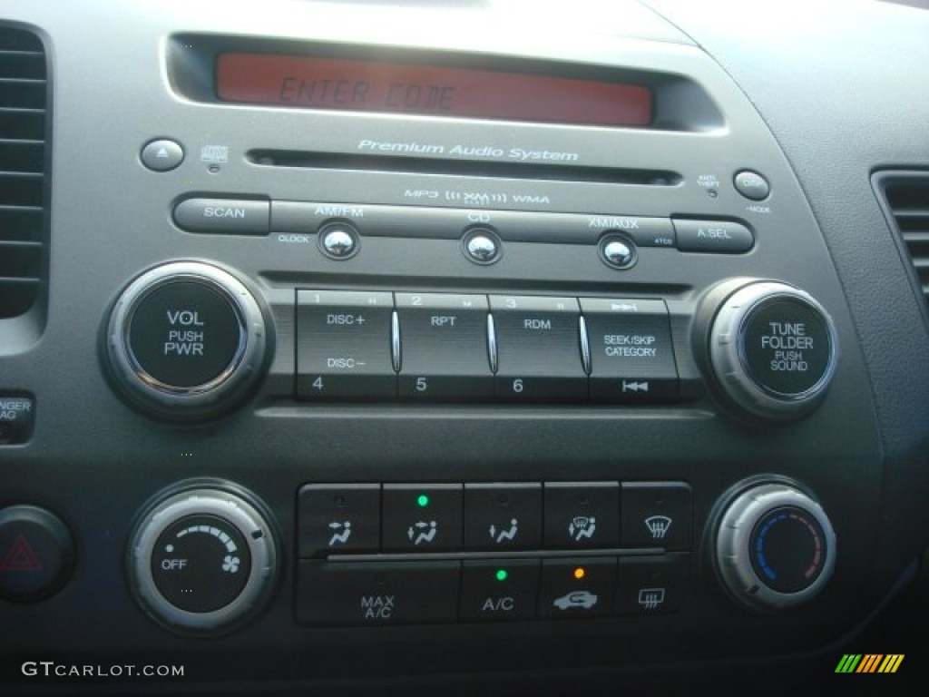 2006 Civic Si Coupe - Alabaster Silver Metallic / Black photo #14