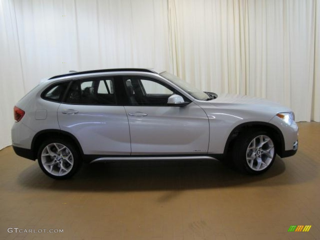 Glacier Silver Metallic 2013 BMW X1 xDrive 35i Exterior Photo #70153499
