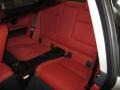Coral Red/Black Rear Seat Photo for 2013 BMW 3 Series #70153741