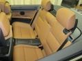 Saddle Brown Rear Seat Photo for 2013 BMW 3 Series #70153834