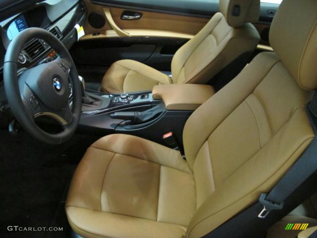 Saddle Brown Interior 2013 BMW 3 Series 335i Convertible Photo #70153859