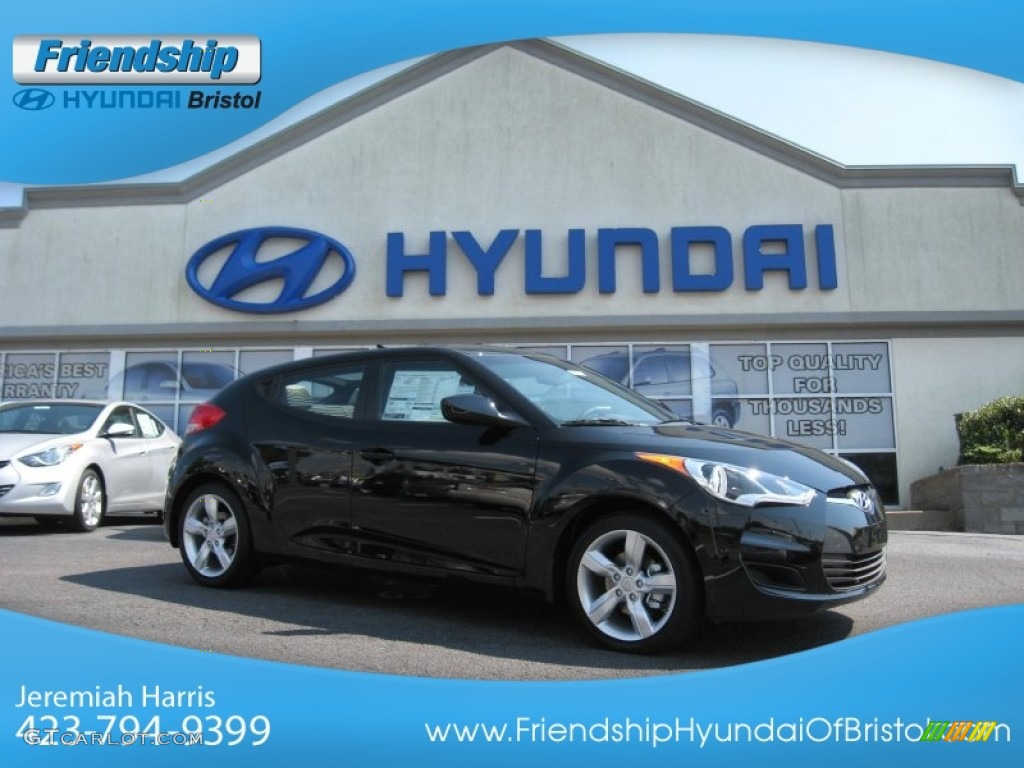 Ultra Black Hyundai Veloster