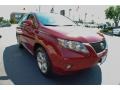 2010 Matador Red Mica Lexus RX 350 AWD  photo #7