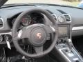 Black 2013 Porsche Boxster Standard Boxster Model Steering Wheel