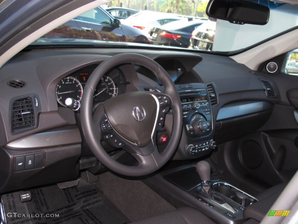 2013 Acura RDX Technology AWD Ebony Dashboard Photo #70155789