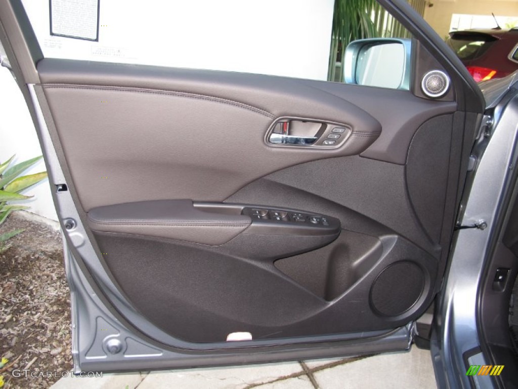 2013 Acura RDX Technology AWD Ebony Door Panel Photo #70155800