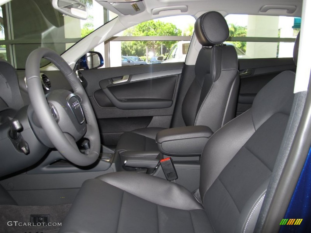 Black Interior 2013 Audi A3 2.0 TDI Photo #70156028