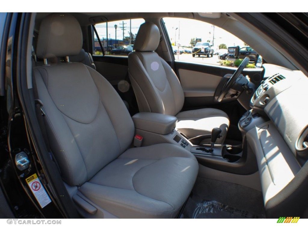 2009 RAV4 Limited 4WD - Black / Ash Gray photo #10