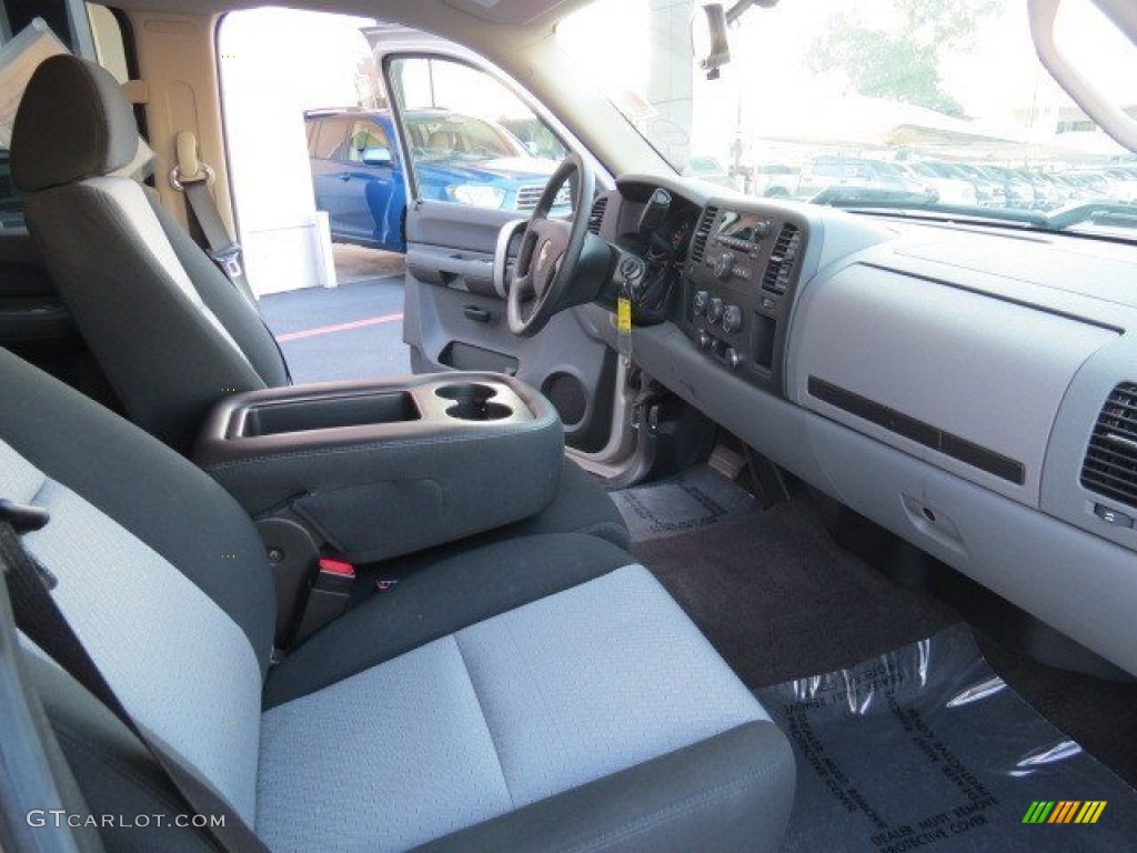 2008 Silverado 1500 LS Crew Cab - Silver Birch Metallic / Dark Titanium photo #14