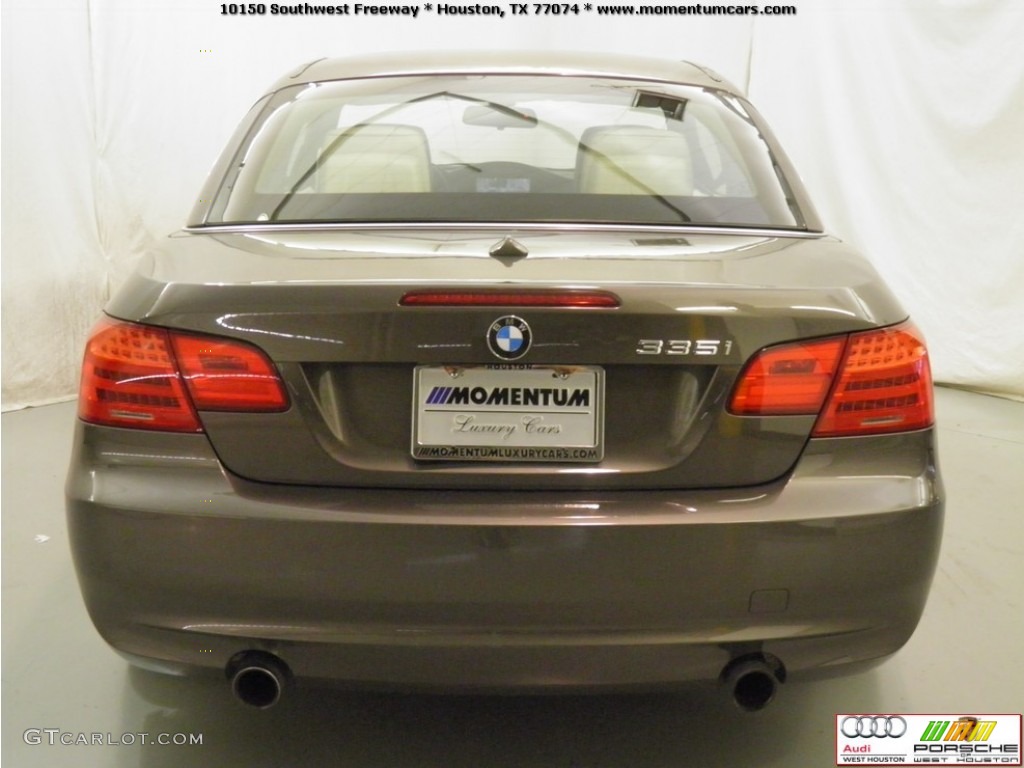 2011 3 Series 335i Convertible - Mojave Metallic / Cream Beige photo #19