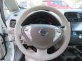 Light Gray Steering Wheel Photo for 2011 Nissan LEAF #70157057
